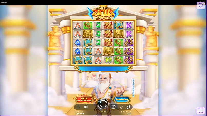 Almighty Zeus Empire tampilan